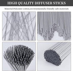 130Pcs Reed Diffuser Sticks -10Inch Grey Essential Oil Aromatherapy Diffuser Sticks, Wood Rattan Diffuser Sticks,Aromatherapy Scent Refills (Grey 10"/25cm)