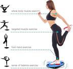 EVERYMILE Wobble Balance Board, Exercise Balance Stability Trainer Portable Balance Board with Handle for Workout Core Trainer Physical Therapy & Gym No-Skid Surface