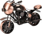 Metal Motorcycle Model - Collectible Moto Decor, Ideal Motorcycle Gifts for Men, Handcrafted Metal Replica for Study/Office/Living Room Decoration