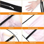 6 Pack Garment Bags 60 * 100cm, 40in PEVA Translucent Garment Covers, Suit Storage Bags, Dress Organizer Bags Used To Protect Shirts, Winter Coats, Jackets