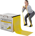 THERABAND Resistance Band 25 Yard Roll, Non-Latex Professional Elastic Stretch Bands for Upper & Lower Body Exercise Workouts, Physical Therapy, Lower Pilates, Flexibility, & Rehab, Dispenser Box