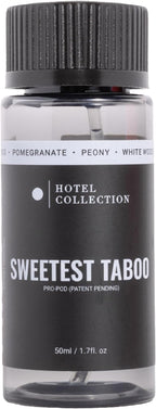 Hotel Collection Diffuser Oil-Sweetest Taboo Pro-Pod Oil Blend-Luxury Hotel Inspired Aromatherapy Scent Diffuser Oil-White Woods, Pomegranate & Peony-50ML 1.7 Fl oz
