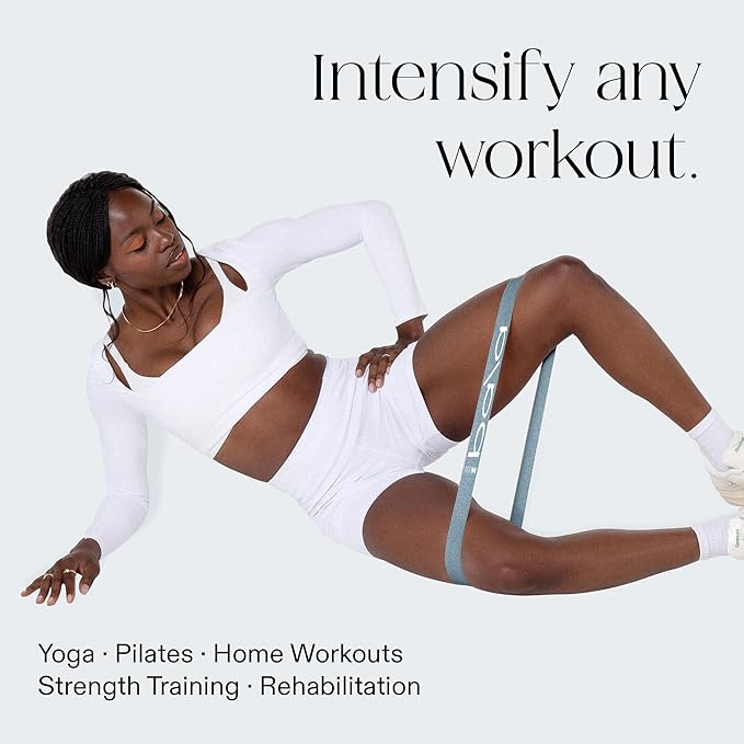 Bala Booty Bands Resistance Bands for Women & Men - Elastic Exercise Bands for Working Out - Wrist, Ankle, Legs & Booty Bands - Workout Resistance Bands for Yoga, Pilates, Strength Training