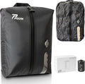 Vacuum Bags for Travel with Pump, Reusable Space Saver Bag, IP67 Waterproof Vacuum Packing Cubes for Travel Suitcases and Backpack (1PC + PUMP)