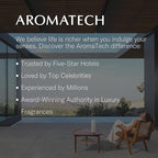 AromaTech Palo Santo & Amber Premium Aroma Oil – Grounding & Inspiring Home Fragrance with Notes of Clary Sage & Lavandin for Scent Diffusers, Cold-Air and UltraSonic Scent Machines (120 mL)