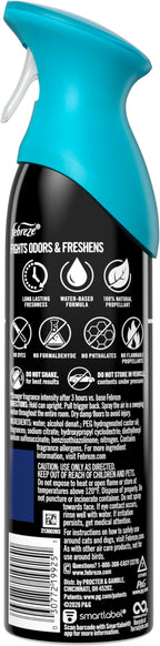 Febreze Air Mist, Air Freshener Spray, Odor Fighting Room Spray, Deodorizer for Home Bathroom Kitchen Office Apartment Dorm Room Classroom, Unstopables Fresh Scent, 8.1oz (Pack of 6)