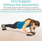 Vive Oval Balance Pad - Wobble Cushion For Physical Therapy And Rehabilitation Equipment - Soft Stability Trainer Foam For Workouts, Yoga, Core Strength And Pilates - Device For Women, Men And Kids