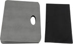 HofferRuffer Magazine Basket Holder, Foldable Magazine Rack, Document File Holder Organizer, File Folder, Newspaper Storage Bin Organizer for Home or Office (Dark Grey Shagreen)