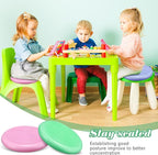 Libima 8 Pcs Wiggle Seat for Sensory Kids Flexible Wobble Cushion Non Slip Balance Disc for Adults Core Strength Physical Exercise Improve Posture School Home Office