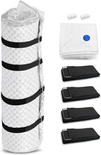 Storage Master Vacuum Storage Bag for Queen Full Size Mattress - Ideal for Memory Foam and Latex Up to 14 Inches - Designed for Easy Moving, Shipping and Storing with Straps (QUEEN/FULL)