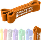 Draper's Strength Heavy Duty Resistance Stretch Loop Bands for Powerlifting Workout Exercise and Assisted Pull Ups