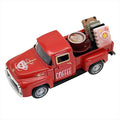 Coffee Bar Decor Vintage Mini Metal Pickup Truck Decor with Book Accessories for Coffee Station,Farmhouse Tiered Tray Table Decorations for Home Kitchen, Office, Cafe