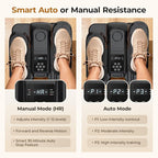 Under Desk Elliptical Machine - Electric Elliptical Exerciser for Seniors, Pedal Exerciser 12 Speeds Portable Seated Pedal Exerciser with Remote Control Home Workout Exercise Equipment