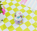 Sanrio Hello Kitty and Friends Mini Light-Up Snow Globe with Swirling Glitter Display | 3 Inches Tall