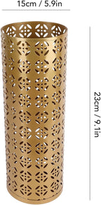Umbrella Holder for Entryway, Umbrella Holder Metal Umbrella Stand Indoor with Hollow Design for Home Entryway (Small)