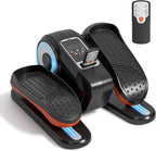 Under Desk Elliptical Machine for Seniors – Compact, Quiet & Portable Mini Leg Pedal Exerciser with Adjustable Speed and LED Display for Home and Office Workouts
