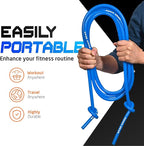 Resistance Bands - 16 Feet Long - 88 lbs Resistance - Strength Training Bands - Elastic Workout Bands - Wrestling Resistance Bands - Fitness & Home Workout Equipment - Resistance Training