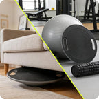 Wobble Aerobic Step Platform Balance Board with Non-skid Tpr Bump Surface, 360 Rotation for Stability Training, Versatile Home Gym Exercise Workout Step Aerobics Platform