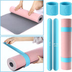 Yoga Bag Set for Women Including Yoga Mat Tote Bag, Booty Resistance Bands, Non Slip Sports Socks Silicone Ties for Pilates Travel Workout Office Home Gym