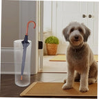 Clear Umbrella Storage Rack Transparent Pet Material Umbrella Holder for Entryway Stylish Home Decor Height