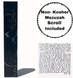 A&S Mezuzot A&S Modern Stone Mezuzah Case Design, Mezuza Cover for Scroll Protection, Easy Peel and Stick Houswarming Gift and Home Blessing