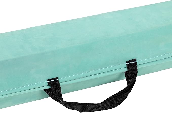 Artistic Gymnastics Beam for Home - 210/240/270/300 - Amazing Balance Equipment for Kids at Home - Faux Suede, High Density EVA Foam - Carrying Straps