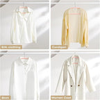 MIZGI 50 Pack Blush Pink Velvet Hangers - No Shoulder Bumps, Heavy Duty Non-Slip Chrome Hooks for Jackets, Coats, Pants