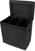 CASEMATIX Graded Magazine Storage Case Fits 25 CGC Graded Magazines, Lightweight Magazine Bin with Two Removable Dividers Designed For Larger Graded Book Slabs up to 14.5" Tall By 10.25" Wide