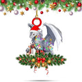 Gytera Dragon Ornaments for Christmas Trees - Acrylic Hanging Decoratives