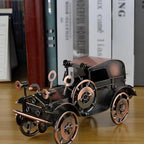 Classic Car Gifts for Men & Women - Antique Collectible Car for Adults, Scrap Metal Vintage Car Decor for Man Cave, Garage, Office, Home, Ideal Gifts for Car Lovers