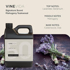 VINEVIDA Mahogany Teakwood Fragrance Oil for Cold Air Diffusers - Essential Oils for Diffuser Oil Refill & Air Freshener Room Spray (32 Fl Oz)
