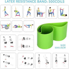 Better Me Pilates Kit, 11Pcs Better Me Pilates Essentials Kit for Women, Better Me Home Pilates Ring and Ball Set, Yoga Ball 25cm Figure 8 Resistance Band Yoga Bands for Home and Gym Workout