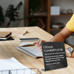 Chaos Coordinator Sign, Funny Office Desk Decor for Women, Men, Coworker, Mom, Friends, Boss, Lady, Decoration On Shelf Table Desk for Living Room Home Office dksg7