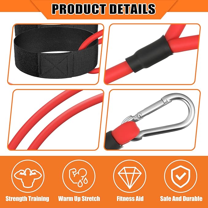 Skylety 3 Pcs Baseball Resistance Bands Youth & Adult Exercise Baseball Pitching Training Bands, 3 Levels 20/30/50 Lbs