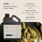 VINEVIDA [128 Fl Oz] Scent NO. 1000 Inspired by My Way Fragrance Oil For Cold Air Diffuser, Aromatic Notes of Leather Lemon Sandalwood, Essential Oil for Diffuser Oil Refill & Air Freshener Room Spray