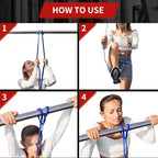 Resistance Bands Set Pull Up Bands 3 Different Levels Fitness Exercise Bands for Men Women for Strength Training,Pilates,Yoga,Crossfit Include Door Anchor Storage Bag and Workout Guide