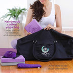 NOLAVA Yoga Mats & Complete Sets - TPE, Non-Slip - Includes Mat, Blocks, Strap, & More (6pc or 7pc Sets) - For Pilates, Yoga & Fitness