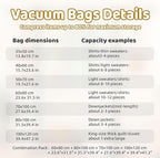Vacuum Storage Bags with Electric Pump, Multi Size Space Saver Bags for Clothes, Comforters & Blankets, Compression Storage Bags with Airtight Seal, Reusable Travel Packing Bags (combo)