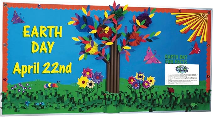 Fadeless Bulletin Board Paper, Fade-Resistant Paper for Classroom Decor, 48” x 200’, Brite Blue, 1 Roll