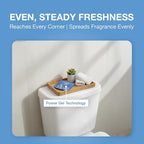 Godrej Aer Power Pocket Sea Breeze Bathroom Fragrance 10 g, 6-Pack, Blue