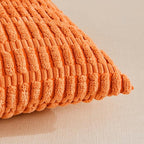 Fancy Homi 4 Packs Decorative Throw Pillow Covers for Living Room Couch Bed, Modern Farmhouse Boho Home Décor Accent Cushion Case, 24" x 16", Orange