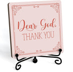 Home Decor, Farmhouse Shelf Decor For Living Room, Boho Aesthetic Table Decorations, Christian Gifts For Women Men, Entryway Tv Stand Fireplace Mantle Coffee Table Decoration (god-18)