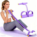 Pedal Resistance Bands with Handles, Durable 6-Tubes Multifunction Pedal Resistance Band, Natural Rubber Foot Pedal Resistance Bands, Fitness Resistance Bands for Abdomen, Waist, Arm, Leg