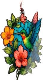 Hummingbird Gifts for Women - Christmas Ornament 2026 - Beautiful Christmas Ornaments Decorative Hummingbird with Meaningful Story Card Humming Bird Valentines Birthday Teacher Gift