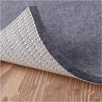 Non Slip Rug Pad Grippers - 2.5x13 Ft, 1/4" Thick, Felt + Rubber Double Layers Area Carpet Mat Tap, Provides Protection and Cushioning for Hardwood or Tile Floors
