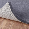 Non Slip Rug Pad Grippers - 5x7 Ft, 1/4" Thick, Felt + Rubber Double Layers Area Carpet Mat Tap, Provides Protection and Cushioning for Hardwood or Tile Floors