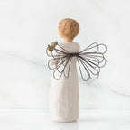 Willow Tree Angel of The Kitchen, Warm Comfort Between Friends, Angel Holds teapot as Welcoming Gesture, A Gift to Celebrate Supportive Friendships, Sculpted Hand-Painted Figure