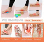 Foot Balance Cork - Foot Collective Cork Balance &Natural Wood for Feet Strengthening, corking balance board For Home Gym|Office Fitness Equipment for Plantar Fasciitis Relief | Foot Balance Trainer