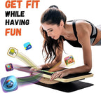Yes4All 350LBS Professional Wooden Balance Board for Leg Workout, Anti-Slip Rocker Board, Wobble Board for Standing Desk