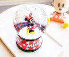 Disney Minnie Mouse Light-Up Snow Globe with Swirling Glitter Display Piece Decoration | Home Decor for Kids Room Essentials | Precious Keepsake, Cute Novelty Gifts and Collectibles | 6 Inches Tall
